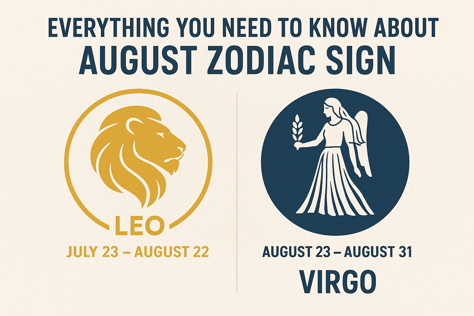 August Zodiac Sign