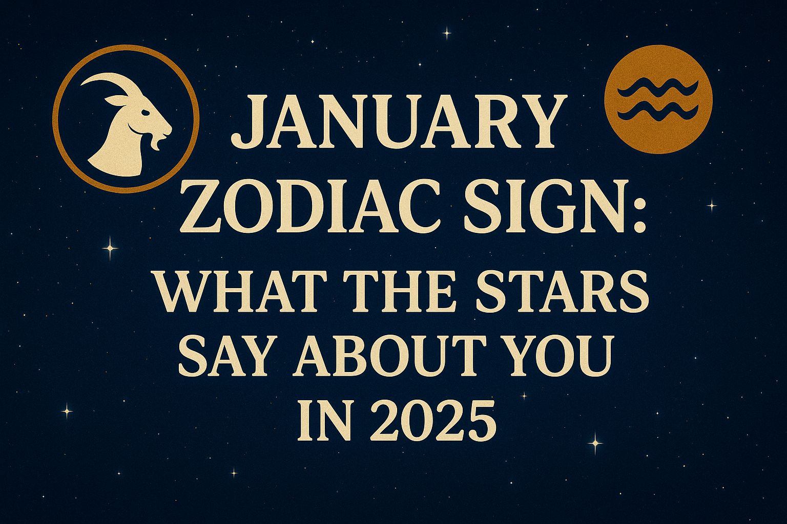 January Zodiac Sign