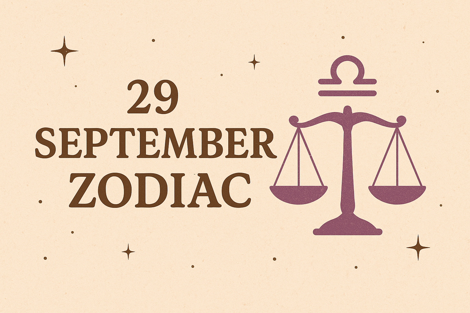 29 September Zodiac