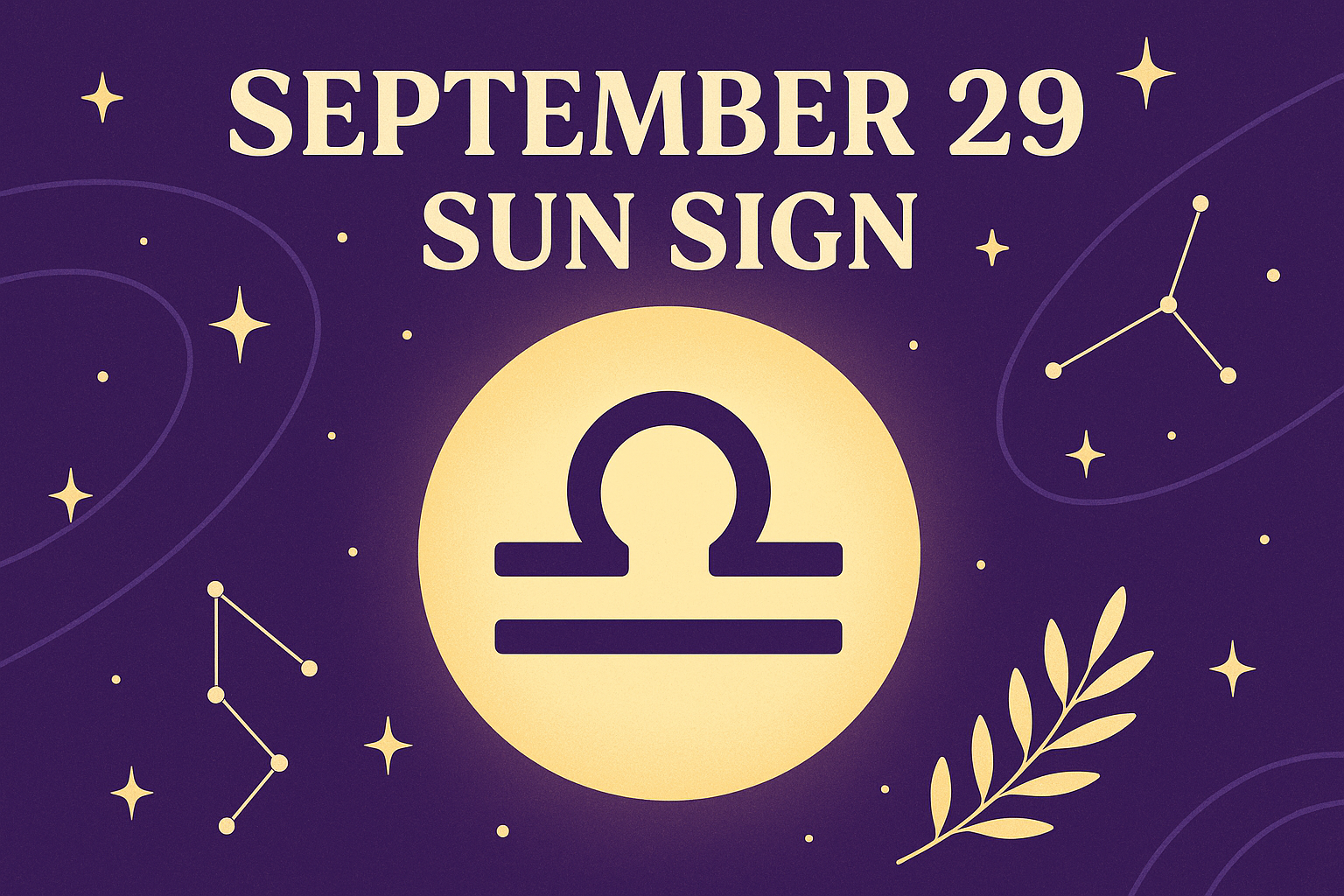 September 29 Sun Sign