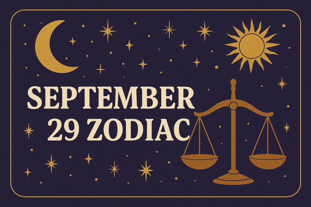 September 29 Zodiac